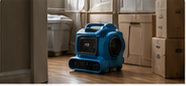 Odor control equipment in an organized cleanup space